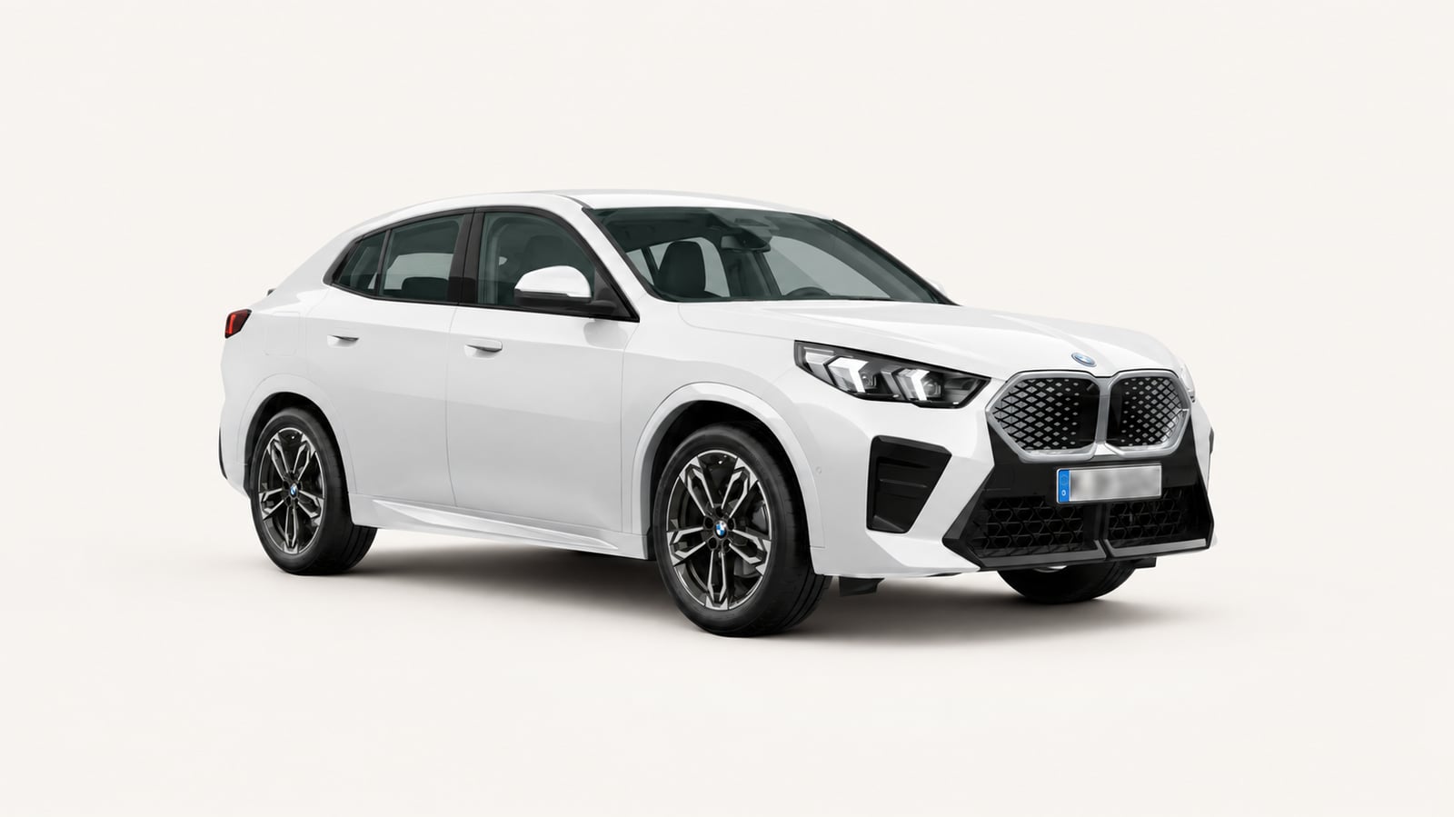 BMW iX2 eDrive20 neuve – 100 % électrique – Blanc Alpin